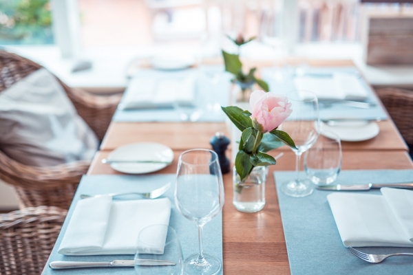 Set (2 pieces) of rectangular placemats - pebble